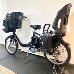 1年保証　送料無料　新型　パナソニック　ギュットミニ　20インチ　黒色　電動アシスト自転車 g303の画像