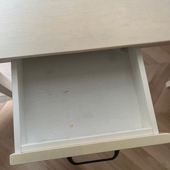 ホワイトドレッサー.デスクの画像
