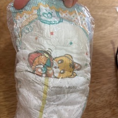 新生児用オムツ1枚 
& お祝いステッカーの画像
