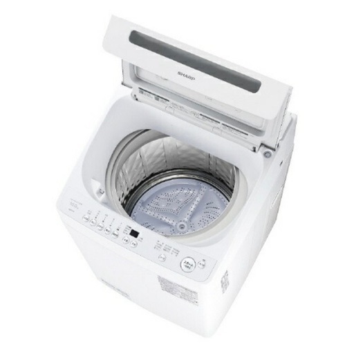 【新品】全自動洗濯機 洗濯・脱水容量10kg 穴なし槽 ホワイト系 シャープ ES-GV10K