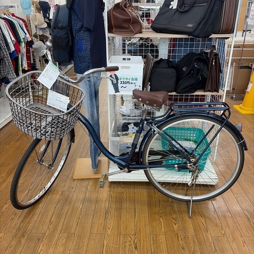 リユースのサカイ東金店 自転車 27インチ ネイビー ※サビあり TJ17919