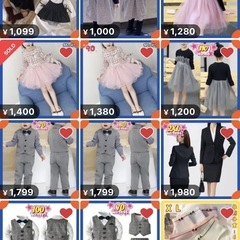 閉店-在庫処分-新品400着の画像