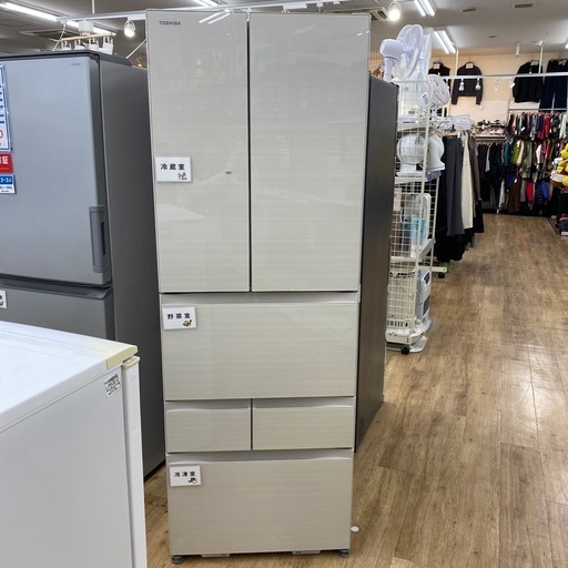 TOSHIBA 6ドア冷蔵庫【トレファク東大阪店】