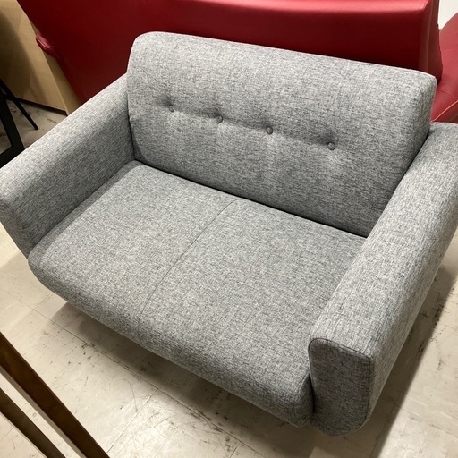 I 2603-0060 人気の2人掛けソファー　中古美品