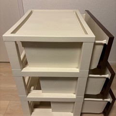 【3月末迄】🔥在庫：3個　美品✨　収納ケース　チェスト　衣装ケースの画像