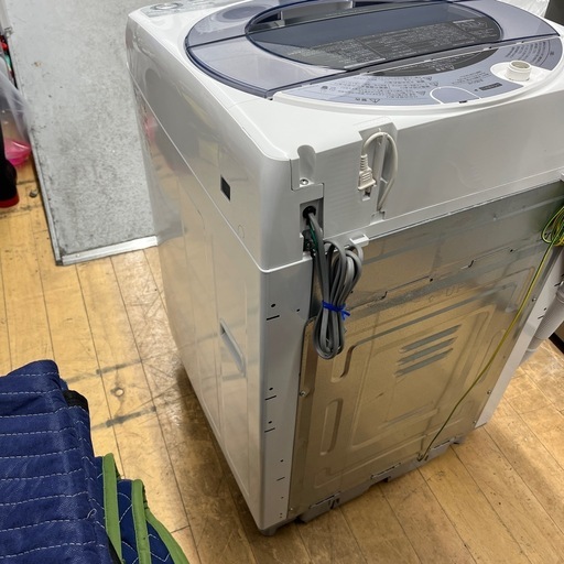 SHARP シャープ 全自動洗濯機 ES-GV8C 2018年製 洗い8.0kg 洗濯機 縦型 のご紹介です！