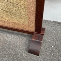 衝立 パーテーション 日本画の画像