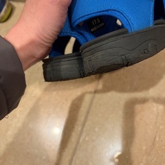 【取引先決定】キッズ 17cm  サンダル　無料の画像