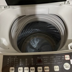 洗濯機5.5kgの画像