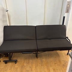 N1328★折りたたみソファベッド★ベッド★折りたたみベッド★幅900mmの画像