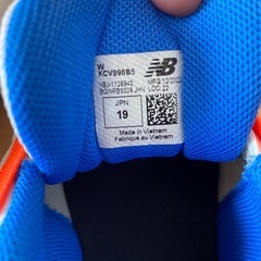 【美品】 テニスシューズ 19cm オールコート用 使用頻度少なめ ジュニア用の画像