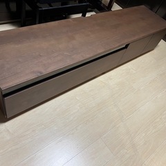 [幅180] テレビ台 日本製 ローテレビ台 50V型対応 完成品 木製  LOWYAの画像