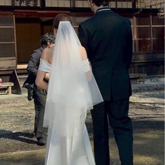 結婚式 ベールの画像