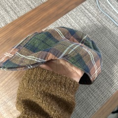 グレイスハット　チェックハンチングの画像