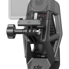 DJI osmo action4 ヘルメット顎マウント付きの画像