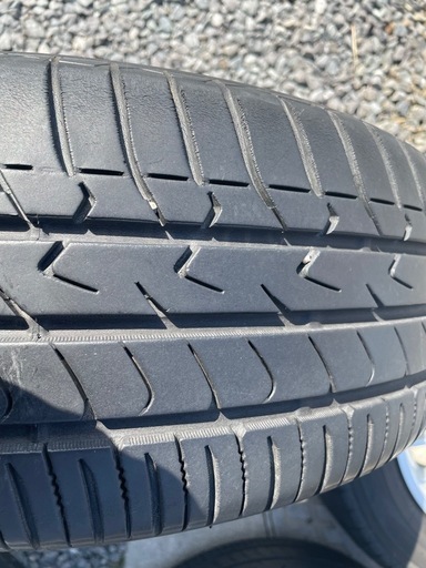 美品ホイール　バリ山タイヤ　15インチ　エスホールド　195/65R15 ４本　PCD114.3 ５穴+53 S-HOLD トーヨート