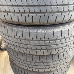 ホンダNワゴン純正タイヤホイール4本セット 155/65R14の画像