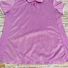 【UNIQLO】襟付きスポーツウェア　テニスウェア　半袖　Lサイズの画像