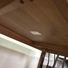 【ジャングル深井店】ダイニングテーブル 茶 堺市 深井【FU212】の画像