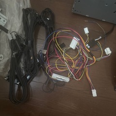 日産純正ナビ  型番：MC313D-W （本体ラベルに B8260-C9948 とあり） 配線・USB・取付枠付き  の画像