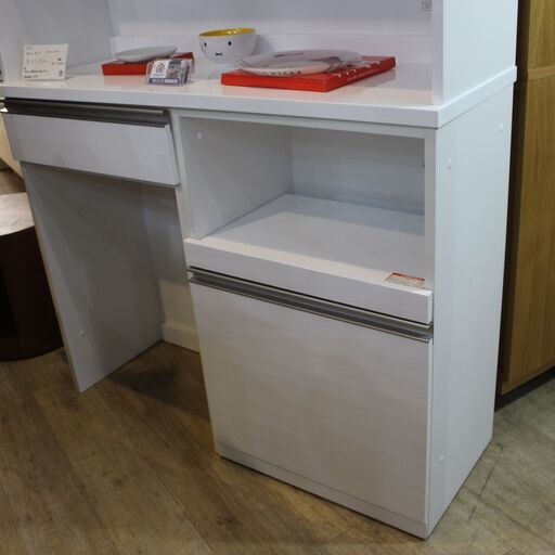 【川崎市宮前区リサイクルオフ】　ニトリ　リガーレ120　キッチンボード　白