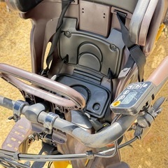 パナソニック電動アシスト自転車 前後チャイルドシート付き 3人乗り対応 人気カラー イエローの画像