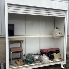 2台目！シャッター付きタイヤラック！鍵紛失の画像