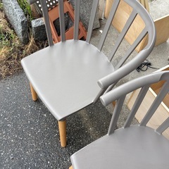 無料　美品　椅子　チェア　2脚　セットの画像