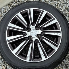 16インチアルミホイール4本セット　 195/55R16夏タイヤ4本 洗浄済みの画像