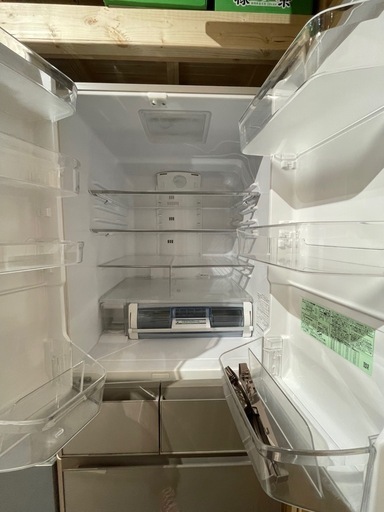 配達可【日立】冷蔵庫555L ★2017年製 クリーニング済み/6ヶ月保証付き★500Lクラス【管理番号0303】野