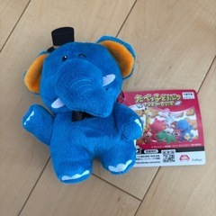 たべっ子どうぶつ 劇場版 ぬいぐるみ マスコット 3種セット キリン ゾウ ネコ　themovieの画像