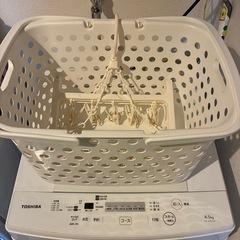 TOSHIBA 洗濯機 4.5kgの画像