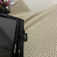 最終価格。アルパイン　EX009V-AV　フリップダウンモニター、ブラケット付き　シリアル番号H30974823　ヴェルファイヤに使用　api2716の画像