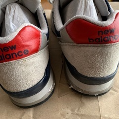 24.5　ニューバランス996  スニーカーの画像