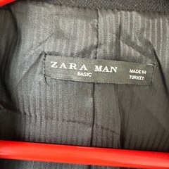 ZARA MAN ブラック テーラードジャケットの画像