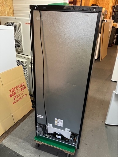  【中古】大阪引取限定　TOSHIBA GR-U15BS(K) 冷蔵庫 153L ブラック【KSC1F011】