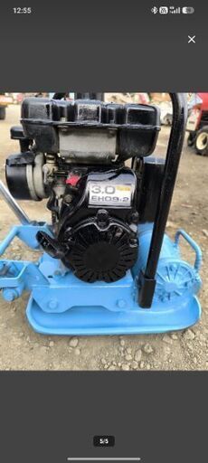 ミカサ MVC-40GA プレートコンパクター 46kg ロビンEH09-2 3.0PS エンジン良好 動作確認済み 引き取り限定