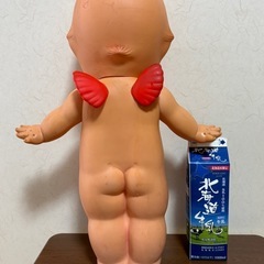 昭和レトロ　キューピー人形　大　ソフビ　ヴィンテージ　ビンテージ　フィギュアの画像