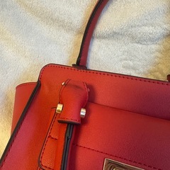 ハンドバッグ ショルダーバッグ レディース レッドの画像