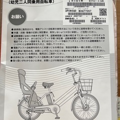 ブリヂストン bikke MOB dd（ビッケ モブ dd）　電動アシスト自転車の画像