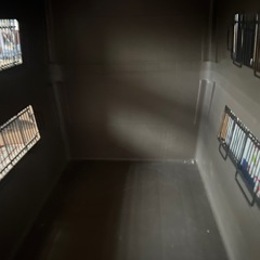 大型犬とか、ゴールデンレトリバーの，ケージの画像