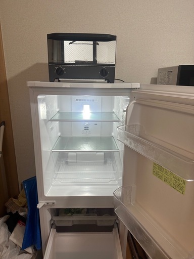 洗濯機・電子レンジ(オーブン機能付き)・冷蔵庫・電気ケトル・トースター