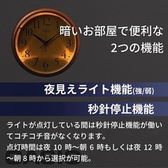 カシオ　CASIO　電波掛け時計　IQ-1050NJの画像