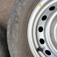 軽自動車　夏タイヤ　ホイール付きの画像