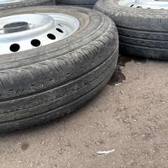 軽自動車　夏タイヤ　ホイール付きの画像