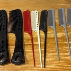 【プロ用 美品あり】ヘアブラシ ロールブラシ   ブローブラシ コーム くし ヘアケア ヘアセット 羽ピン カーラーの画像