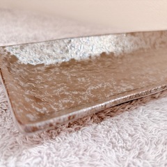 和モダン 削り出し風 長皿 2枚セット｜サンマ皿・前菜皿・おつまみ盆の画像