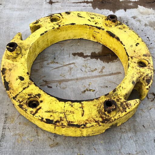 ★★　トラクター 後輪ウエイト　50kg　★★ トラクター パーツ　 ホイールウエイト　Φ500mm　厚：約75.6mm　1個　（00571）