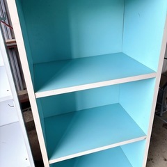 収納家具　カラーボックス2個の画像
