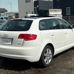 アウディ　a3スポーツバック　TFSI 黒レザー　サンルーフの画像